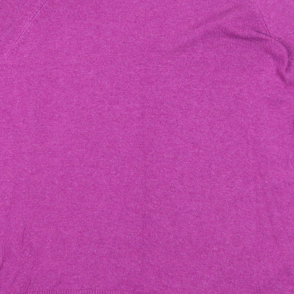 Womens UK Size M Monsoon Purple Pullover Jumper
