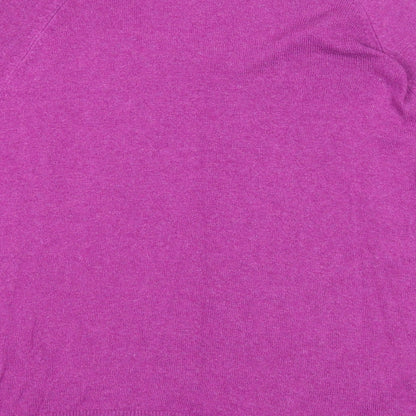Womens UK Size M Monsoon Purple Pullover Jumper