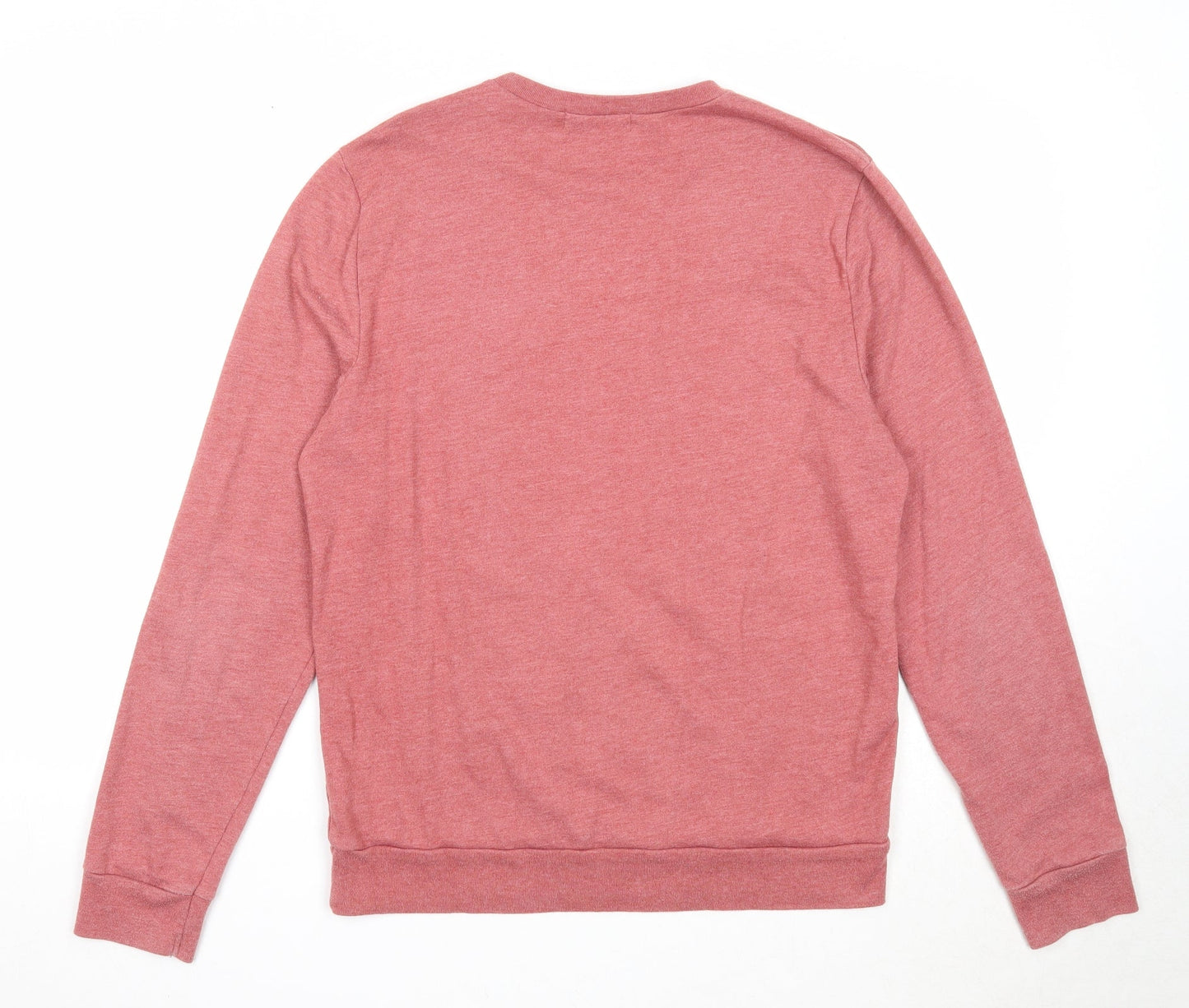 Topman Mens Red Polyester Pullover Sweatshirt Size M