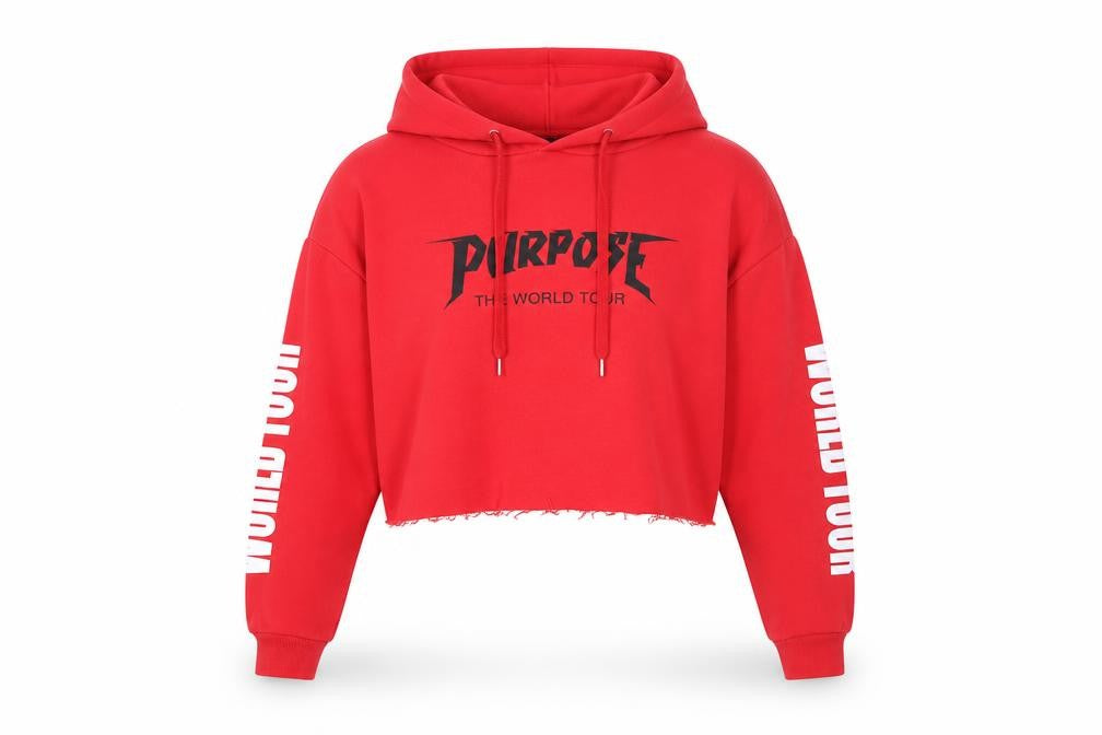 Womens UK Size S Divided Red Pullover Hoodie