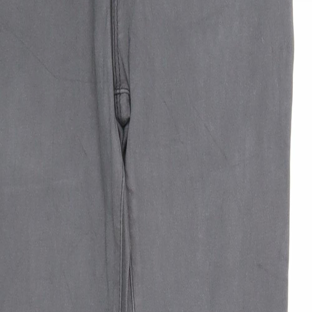 Womens UK Size 10 TALLY WEiJL Regular Fit Straight Grey Jeans