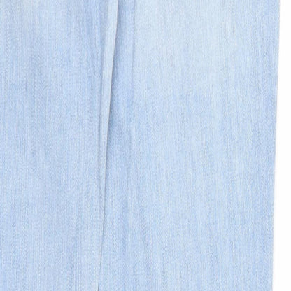 Cross Jeans Mens Blue Cotton Skinny Jeans Size 29 in L32 in Regular Zip