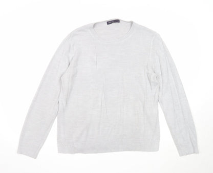 Womens UK Size 16 Marks and Spencer Grey Pullover Jumper