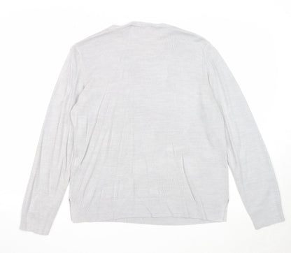 Womens UK Size 16 Marks and Spencer Grey Pullover Jumper