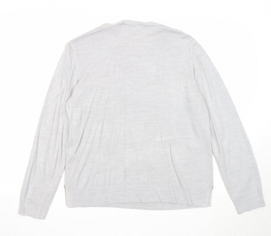Womens UK Size 16 Marks and Spencer Grey Pullover Jumper