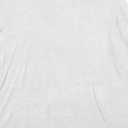 Womens UK Size 16 Marks and Spencer Grey Pullover Jumper