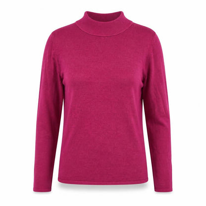 Womens UK Size 8 Bonmarché Purple Pullover Jumper