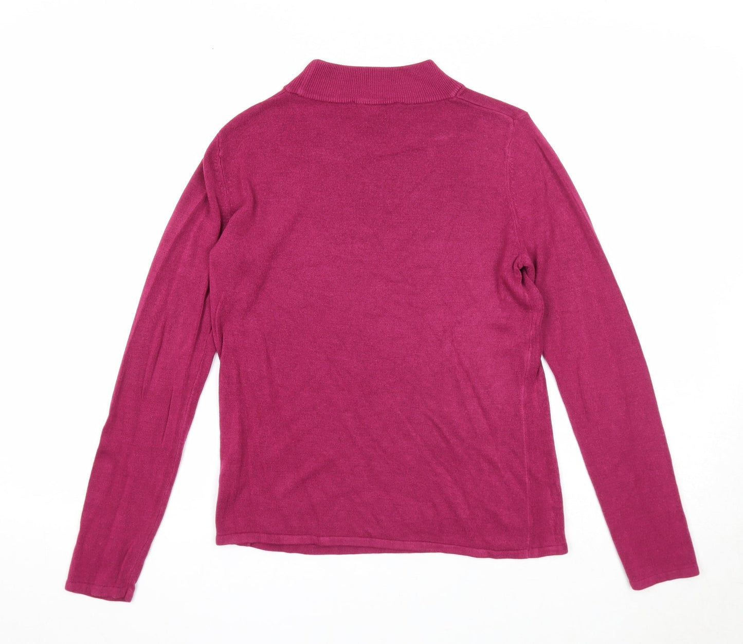 Womens UK Size 8 Bonmarché Purple Pullover Jumper
