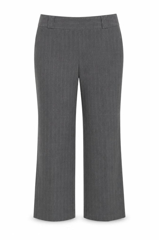 Womens UK Size 14 Marks and Spencer Regular Fit Dress Pants Grey Trousers