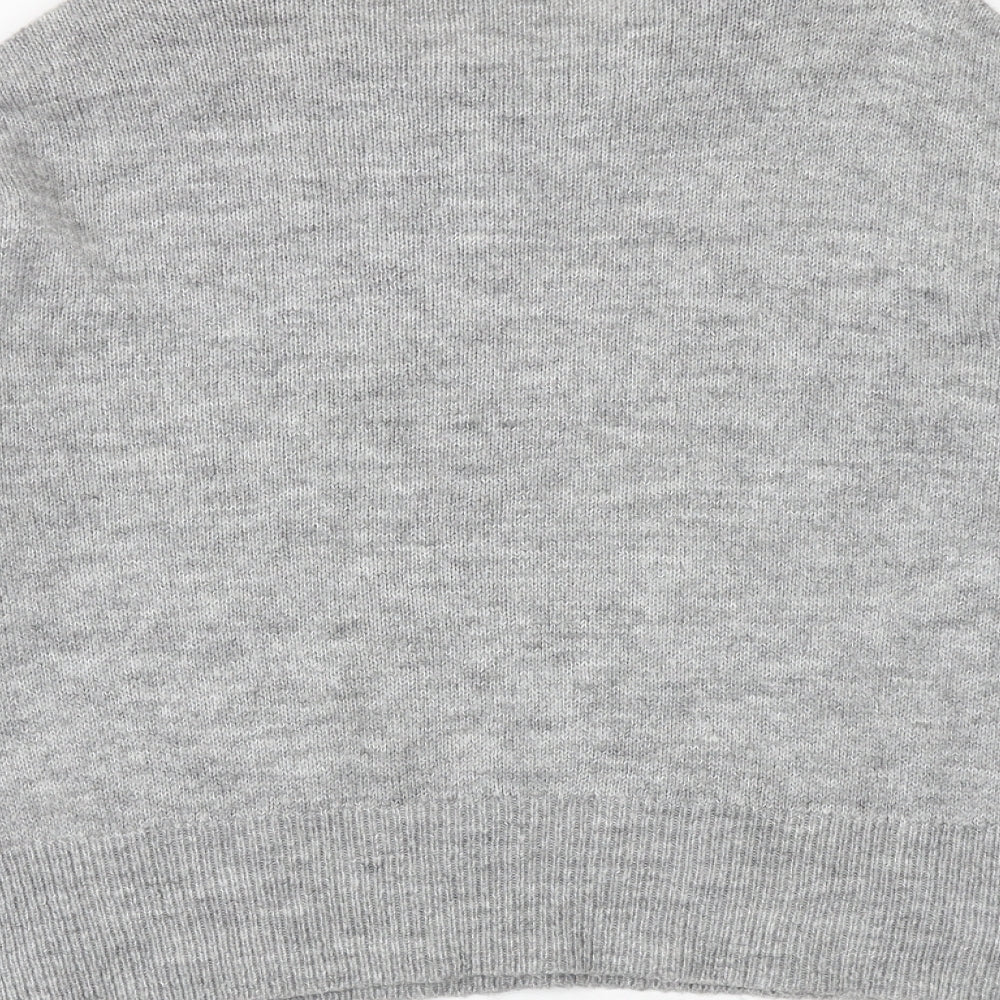 Womens UK Size S New Look Grey Pullover Jumper