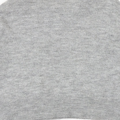 Womens UK Size S New Look Grey Pullover Jumper
