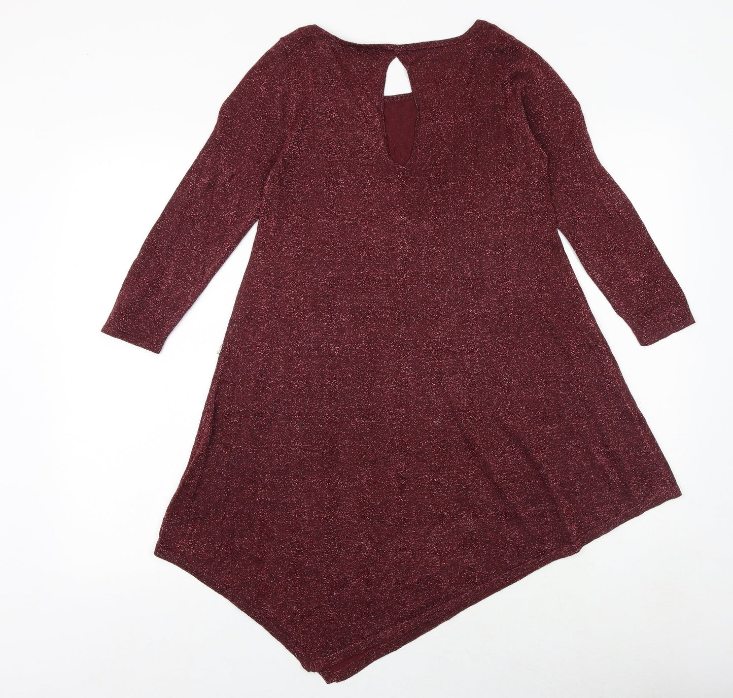 Womens UK Size 8 NEXT Red Pullover Jumper