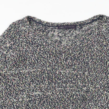 Womens UK Size 8 Marks and Spencer Multicoloured Pullover Jumper