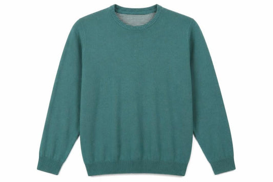 Mens UK Size M Avenue Green Pullover Jumper
