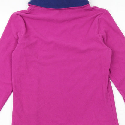 DECATHLON Womens Pink Polyester Pullover Sweatshirt Size XS Pullover