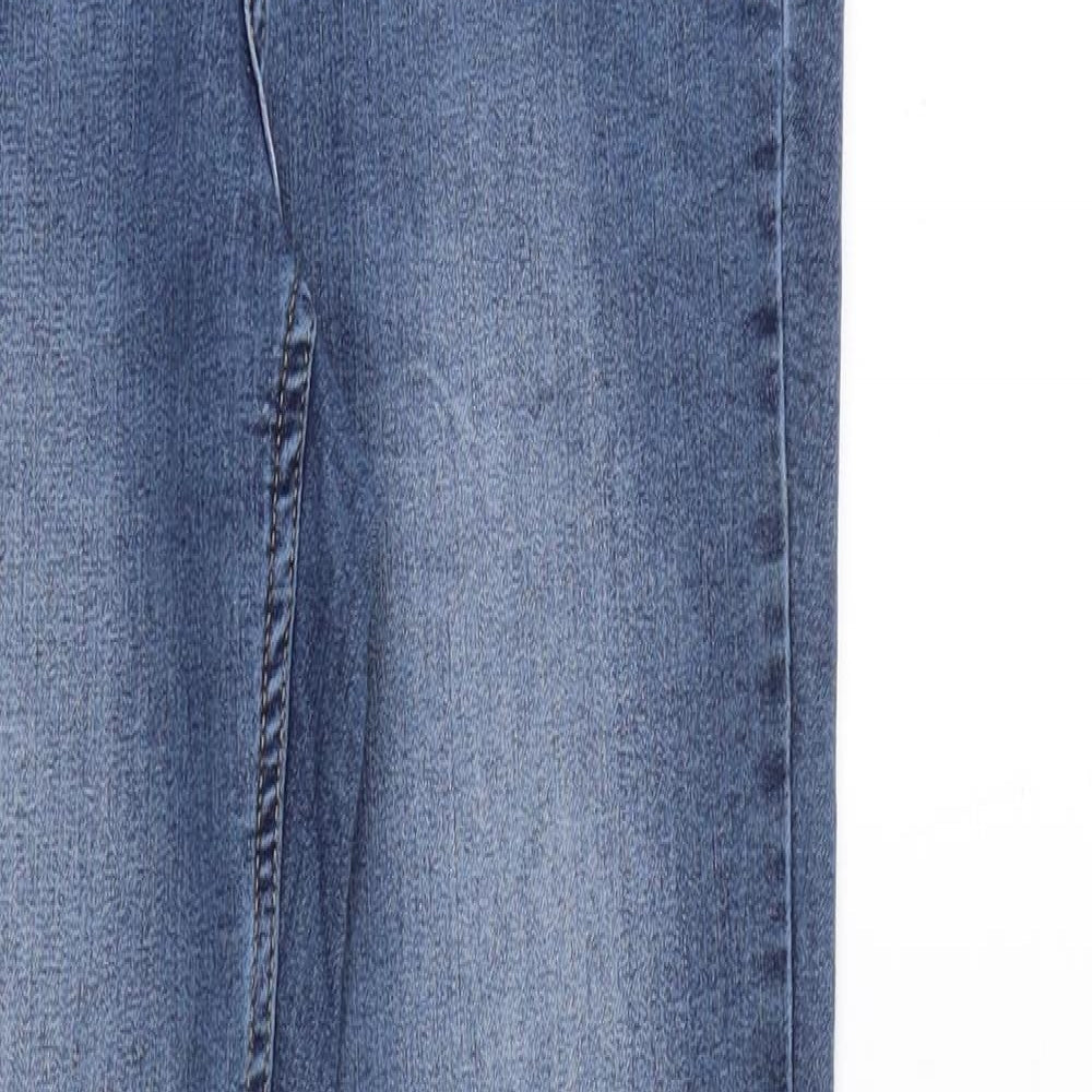 Womens UK Size 8 H&M Regular Fit Skinny Blue Jeans