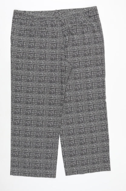 Womens UK Size 20 Marks and Spencer Regular Fit  Black Trousers