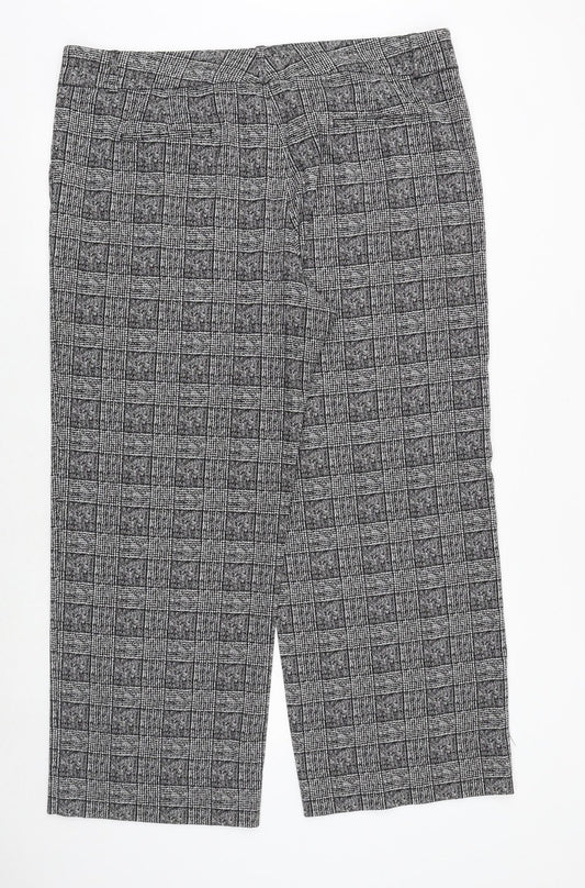 Womens UK Size 20 Marks and Spencer Regular Fit  Black Trousers