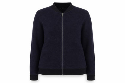 Capsule Womens Blue Polyester Full Zip Sweatshirt Size 16 Zip