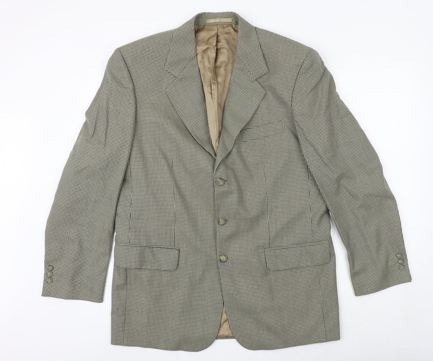 Mens UK Size 40 Burton Regular Brown Suit Jacket