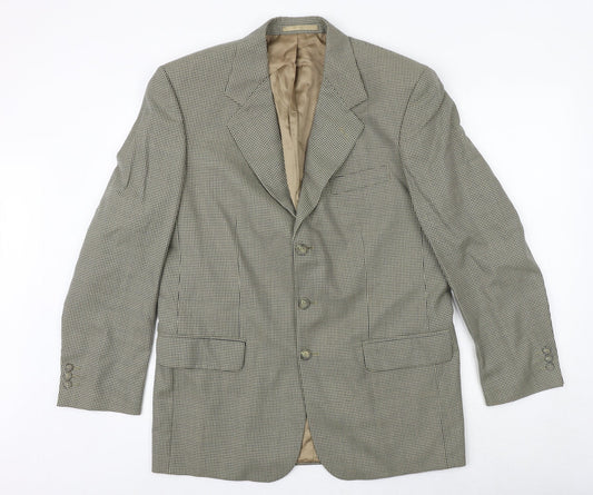 Mens UK Size 40 Burton Regular Brown Suit Jacket