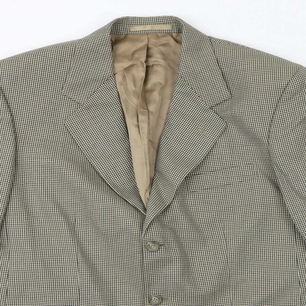 Mens UK Size 40 Burton Regular Brown Suit Jacket
