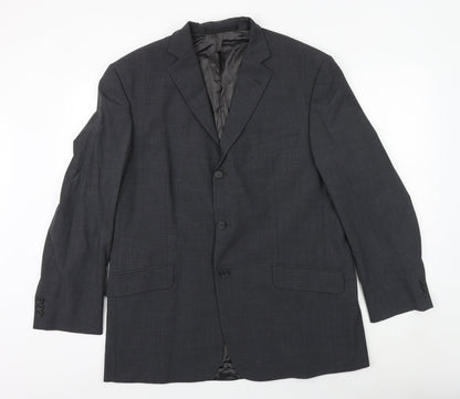 Mens UK Size 42 Marks and Spencer Regular Grey Suit Jacket