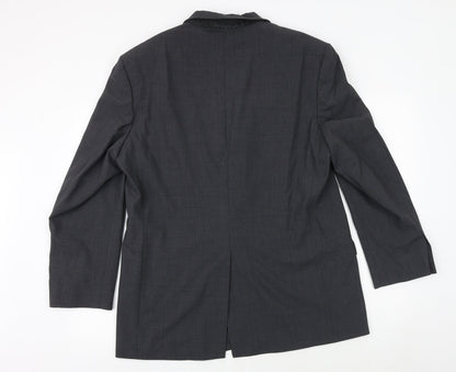 Mens UK Size 42 Marks and Spencer Regular Grey Suit Jacket