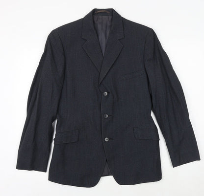 Mens UK Size 36 Burton Regular Blue Suit Jacket