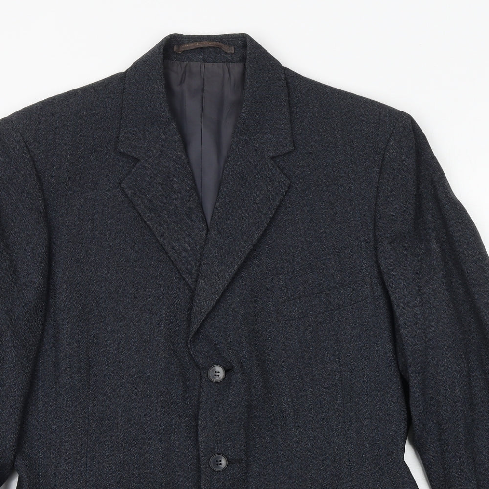 Mens UK Size 36 Burton Regular Blue Suit Jacket