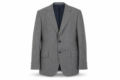 Styleda Mens Grey Striped Wool Jacket Suit Jacket Size 44 Regular