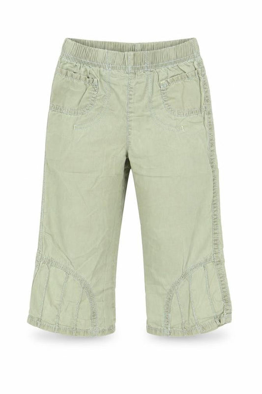 Sanetta Boys Green Cotton Chino Trousers Size 2 Years Regular Pullover