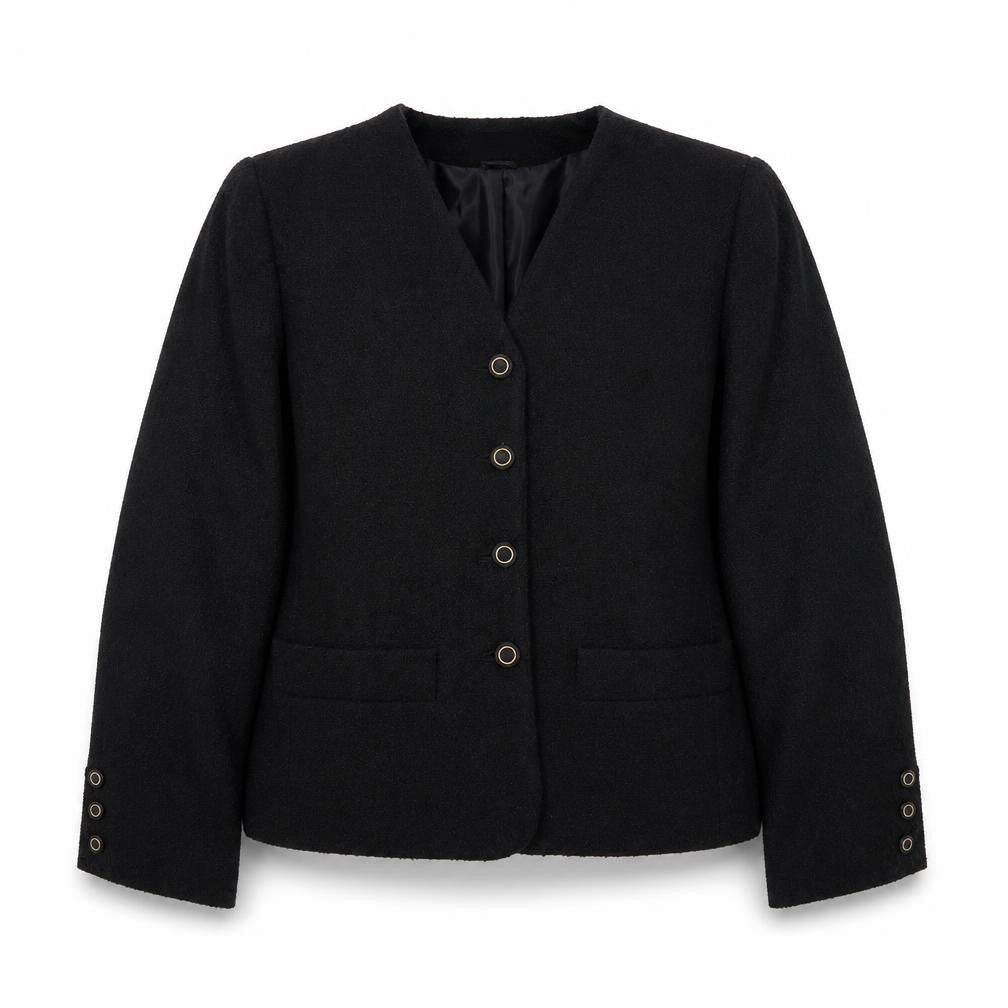 Womens UK Size 14 Paul Seperates Black Jacket