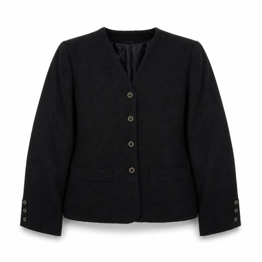 Womens UK Size 14 Paul Seperates Black Jacket