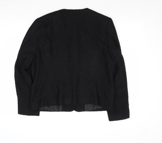 Womens UK Size 14 Paul Seperates Black Jacket