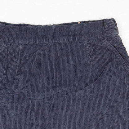 Womens UK Size 26 in Topshop A-Line Corduroy Skirt