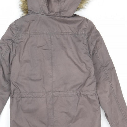 Divided by H&M Womens Grey Jacket Size 8 Zip