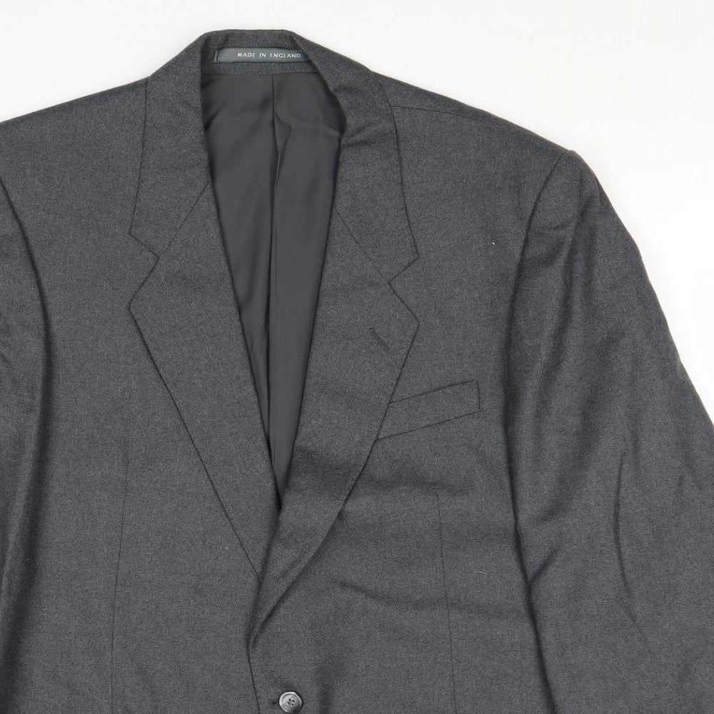 Mens UK Size 44 The Label Regular Grey Suit Jacket