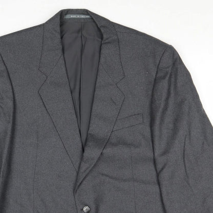 Mens UK Size 44 The Label Regular Grey Suit Jacket