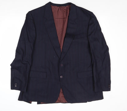 Mens UK Size 44 Hornes Regular Blue Suit Jacket