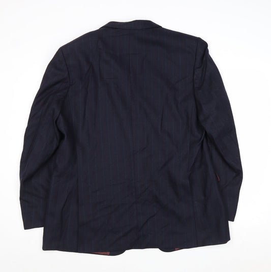 Mens UK Size 44 Hornes Regular Blue Suit Jacket