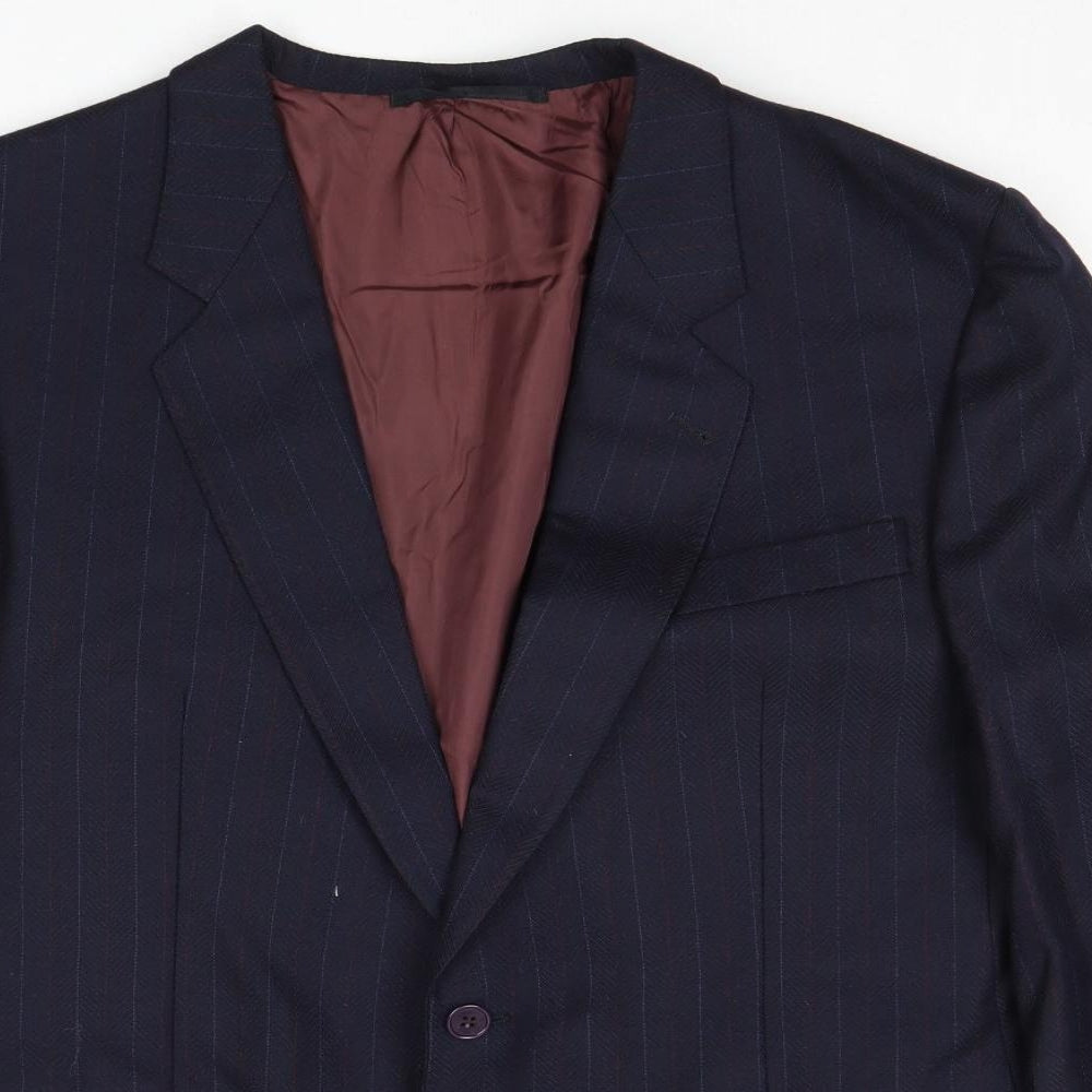 Mens UK Size 44 Hornes Regular Blue Suit Jacket