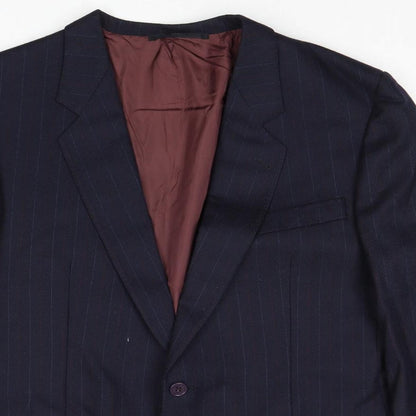 Mens UK Size 44 Hornes Regular Blue Suit Jacket