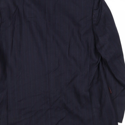 Mens UK Size 44 Hornes Regular Blue Suit Jacket