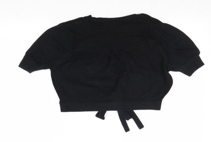 Womens UK Size 16 New Look Black Cardigan Jumper