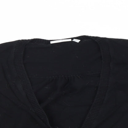 Womens UK Size 16 New Look Black Cardigan Jumper