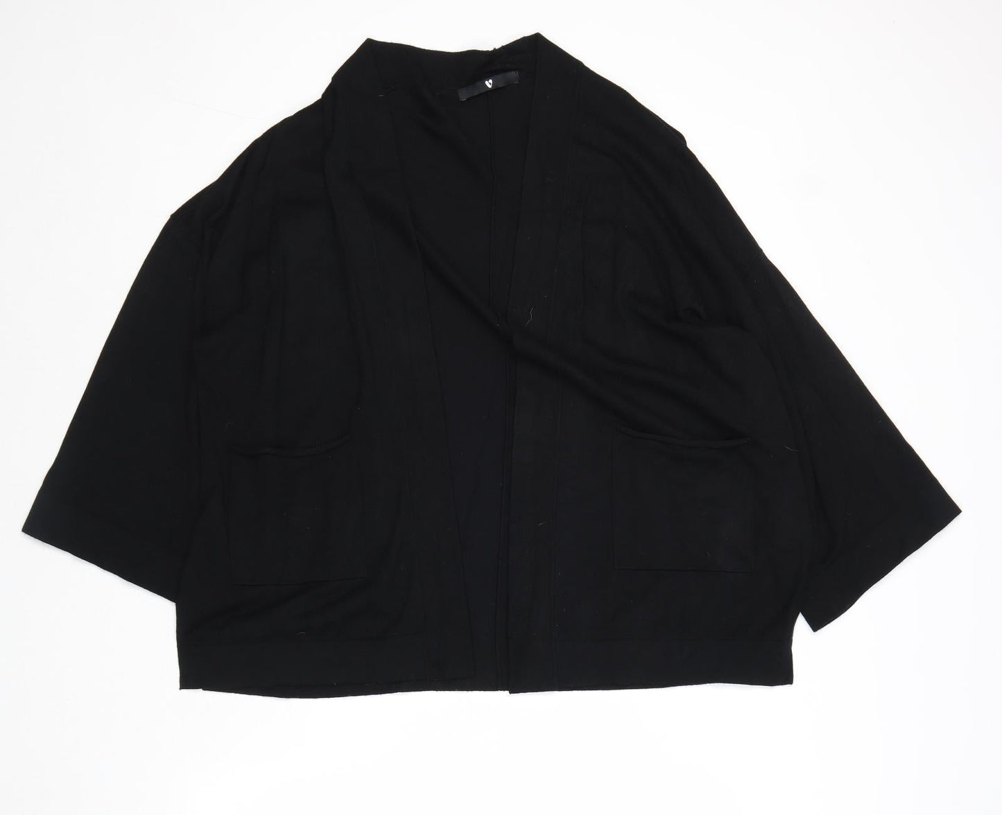 Womens UK Size M Very Black Cardigan Jumper