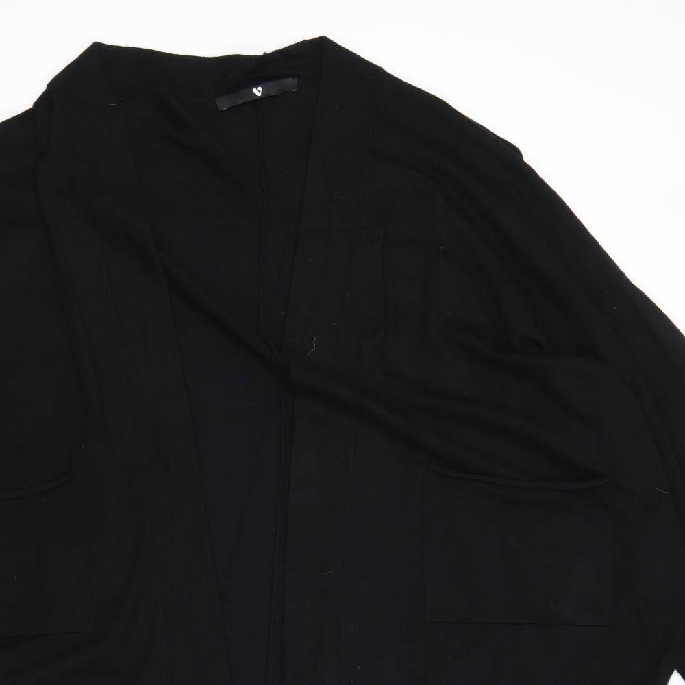 Womens UK Size M Very Black Cardigan Jumper