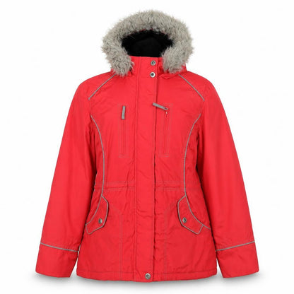 Womens UK Size 12 Savoir Red Windbreaker Coat
