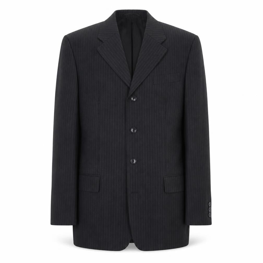 Mens UK Size 40 Preworn Regular Black Suit Jacket